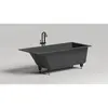 Salini CASCATA KIT 170x75 104313GRF Ванна встраиваемая S-Sense, глянцевый, RAL полностью