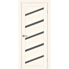 Купить Межкомнатная дверь экошпон Турин 506У.112 ясень светлый остеклённая