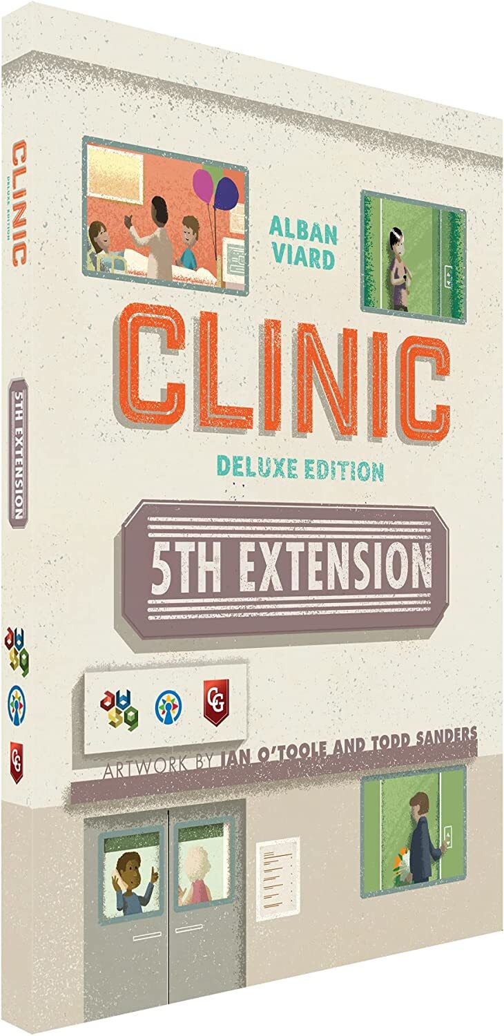 Купить Clinic. Deluxe Edition. 5th Extension / Клиника. Делюкс издание. 5е  дополнение в интернет-магазине bgames.ru. Бесплатная доставка. Скидки.