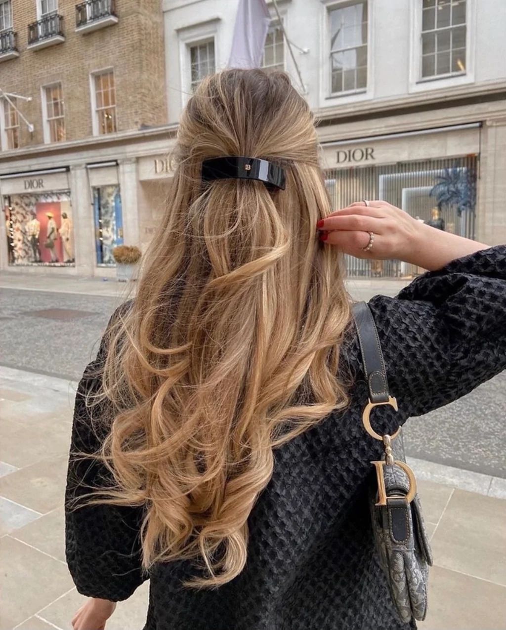 Dior hair barrette cheap