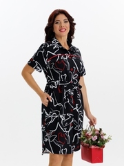 4570 Халат на пуговицах