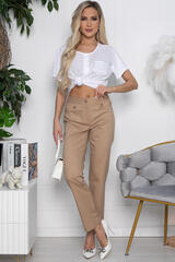 Брюки Сити кэжуал (карамель) Б10310 LT Collection