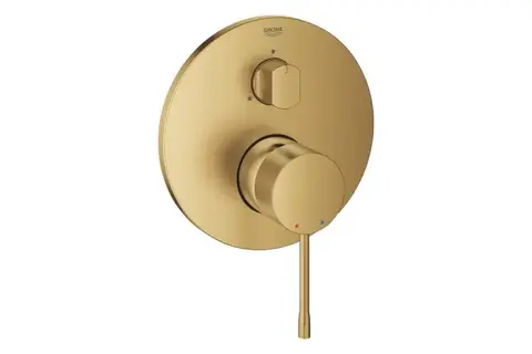 GROHE Essence 24169GN1 Внешняя часть смесителя для ванны скрытого монтажа на 3 потребителя, круглая, холодный рассвет матовый