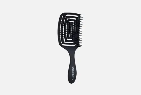 SOLOMEYA Расческа для сухих и влажных волос АРОМАТ ВИНОГРАДА лопатка Solomeya Wet Detangler Brush Paddle Grape (1 шт.)