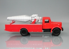 MAZ-200 AGVT Fire-fighting red 1:43 DeAgostini Auto Legends USSR Trucks #14