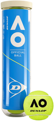 Мячи теннисные Dunlop Australian Open (4 мяча в банке), арт. 601602