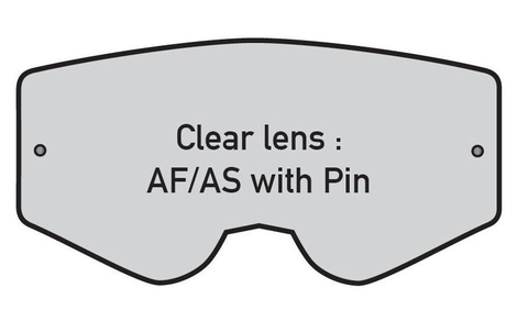 Линза Kenny Track Clear Lens AF