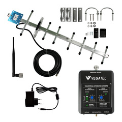 Усилитель сигнала сотовой связи GSM для дачи VEGATEL VT-900E-kit (LED)