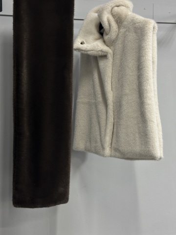 Шарф норка (горький шоколад)