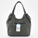 Сумка Саломея 284 македония оливковый + черный