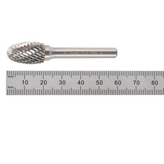 Бор-фреза твердосплавная E(TRE) 12,0x20x60x6мм HM H-Tools 116214HT