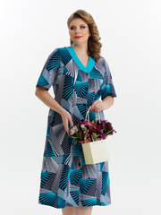 4534 Халат на пуговицах