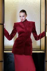 Жакет с шалькой