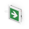 Встраиваемый световой указатель Moncato OT621-2201 IP65 FRAME с эвакуационным знаком
