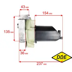 Двигатель эл. переменного тока DDE STE220 (919-921-15)