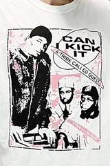 Футболка A Tribe Called Quest - Can I Kick It (white edition)