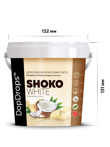 Шоколадная паста SHOKO WHITE 1000 г