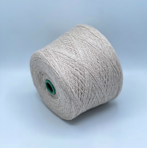 Filati Vinezia, Selene, 2/700 350м. 70% Меринос, 20% Шелк,10% Лен, Светло-бежевый, 37595