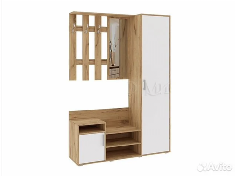 Пpиxожая Bизит кpафт золотой/белый глянец