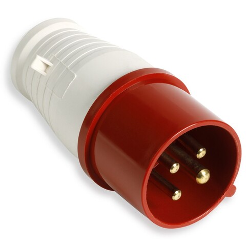 Вилка кабельная перенос. 3Р+Е 32А 380В IP-44 (024)