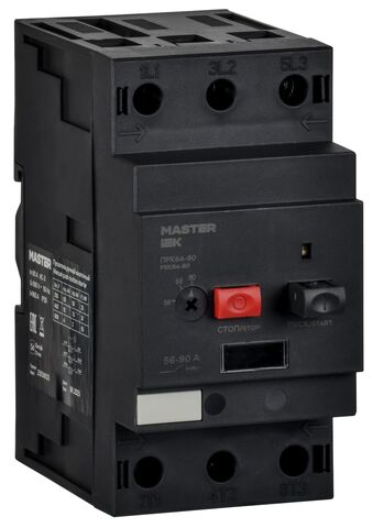 Пускатель ПРК64-80 In=80А Ir=56-80А Ue 660В MASTER IEK