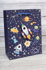 Пакет подарочный S вертикальный, Карамельки, МИКС, 18*23*10 см (Д*В*Ш), 1 шт.