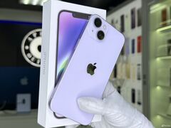 iPhone 14, 256 ГБ, SIM + eSIM, б/у
