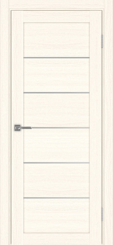 Турин_501AПП.1 молдинг алюм.хром.30 ЭКО-шпон Ясень светлый-Щит МДФ