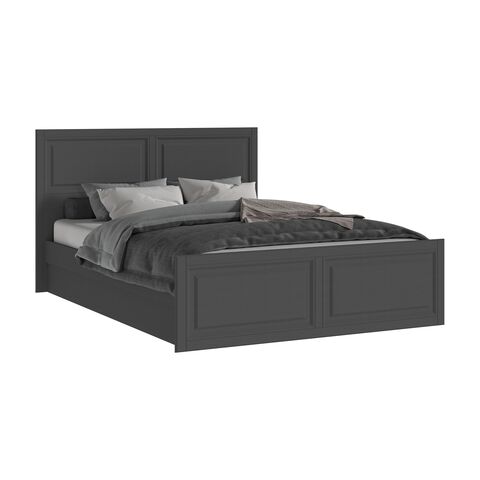 С/Г Престиж 1 Кровать 1,4м (Графит структурный, Графит)