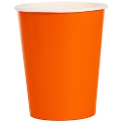 Стакан оранжевый 250мл 6шт