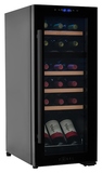 Винный шкаф Zugel ZCWF184DB черный