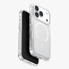 Чехол Uniq Lifepro Xtreme Case для iPhone 17 Pro, Прозрачный с блестками | Clear Glitter