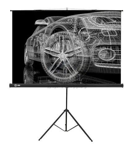 Экран Cactus 100" 124.5x221см Triscreen CS-PST-124x221 16:9 напольный рулонный черный