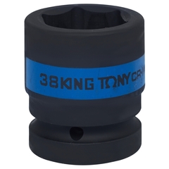 KING TONY (853538M) Головка торцевая ударная шестигранная 1", 38 мм