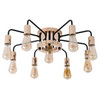 Люстра Arte Lamp Gelo A6001PL-9BK