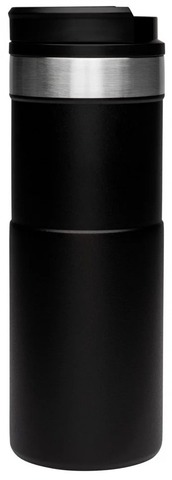 Картинка термостакан Stanley Classic Neverleak 0,47L черный - 4