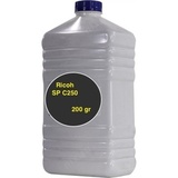 Тонер для Ricoh SP C231, C232, C242, C251, C310, C311, C312, C341, C342, C252, C262, C360, C361 Black, химический, фл. 200 г. B&W фасовка Россия