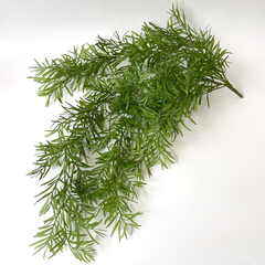 №2 Ампельное растение, искусственная зелень свисающая зеленая, 82 см.