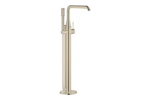 GROHE Essence 25248BE1 Внешняя часть смесителя для ванны напольного монтажа, никель глянец