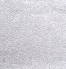 Костюмная ткань жаккард 210 гр/м2, 46% хлопок, 51% п/э, 3% эл, 150 см, белый