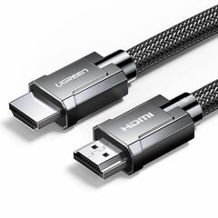 Кабель  UGREEN HD135 (70321) 8K HDMI 2.1 Male To Male Cable, 2 м, серый