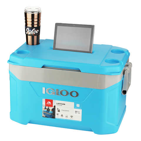 Изотермический контейнер Igloo Latitude 50 Cyan Blue (47 Л.), голубой