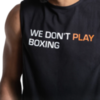 Майка BoxRaw We Don`t Play Boxing Black