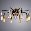 Люстра Arte Lamp Gelo A6001PL-9BK