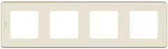 INSPIRIA Рамка 4п слоновая кость 673961