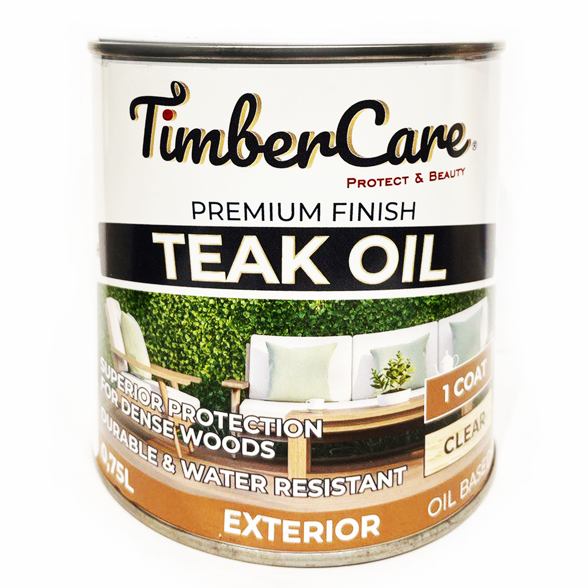 TimberCare TEAK OIL - Натуральное тиковое масло для дерева для наружных .