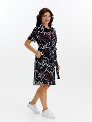 4570 Халат на пуговицах