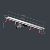 Am.Pm W01SC-U11-090-04SB MasterFlow Трап для душа линейный универс затвор Tile 90см цвет сталь мат