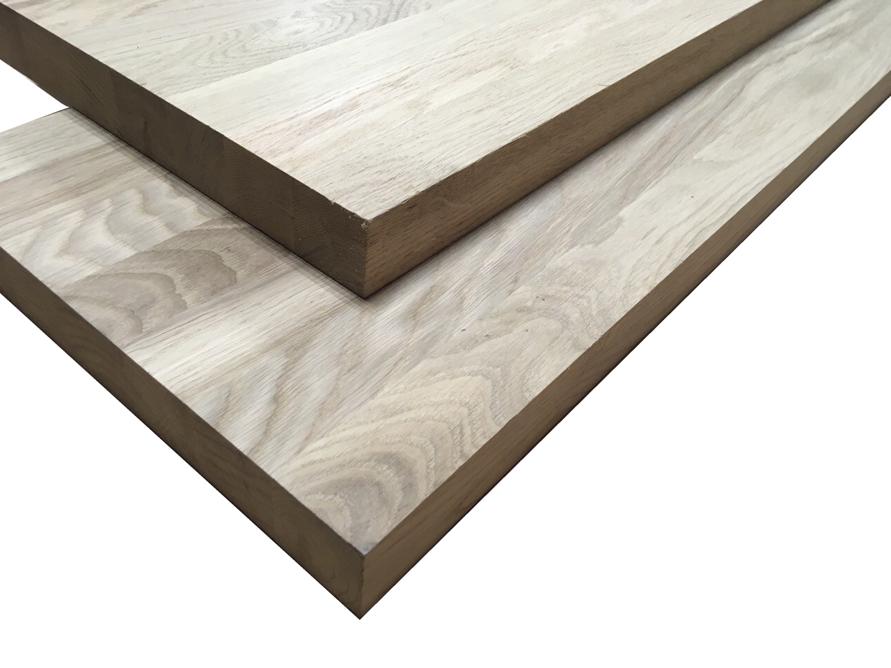 Цельноламельный мебельный щит из дуба 40 мм (Дальневосточный)