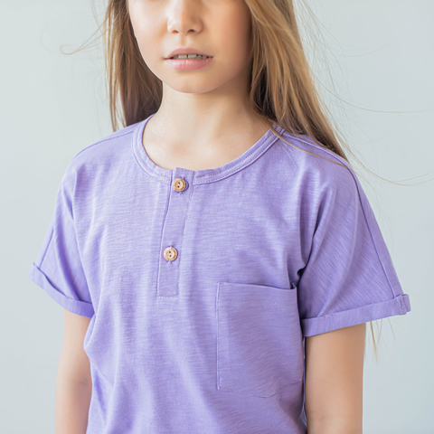 Polo T-shirt - Lilac